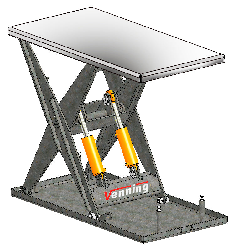 Standard lifting table