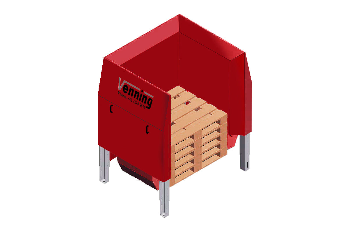 Pallet magazines Pneumatic